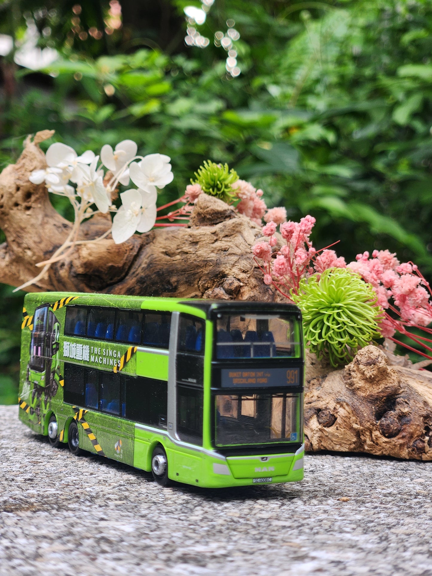Bus toy , Singapore, service 991