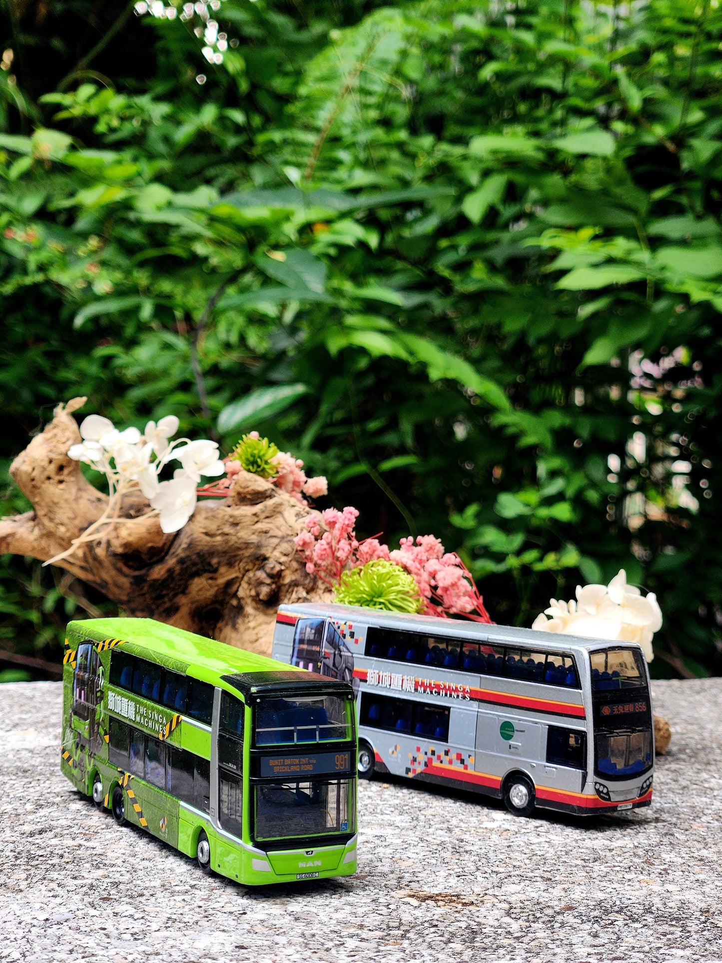 Bus toy , Singapore, service 991