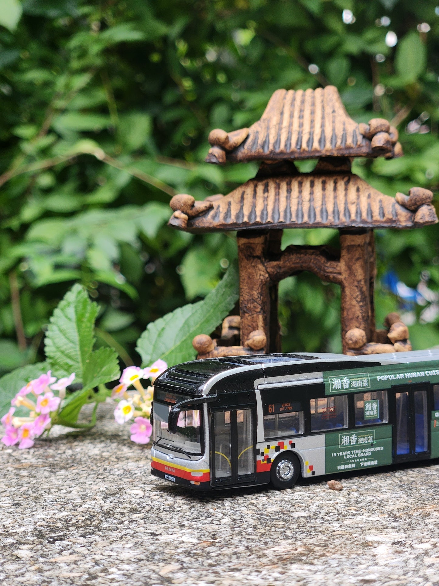 Bus toy Singapore, service 61