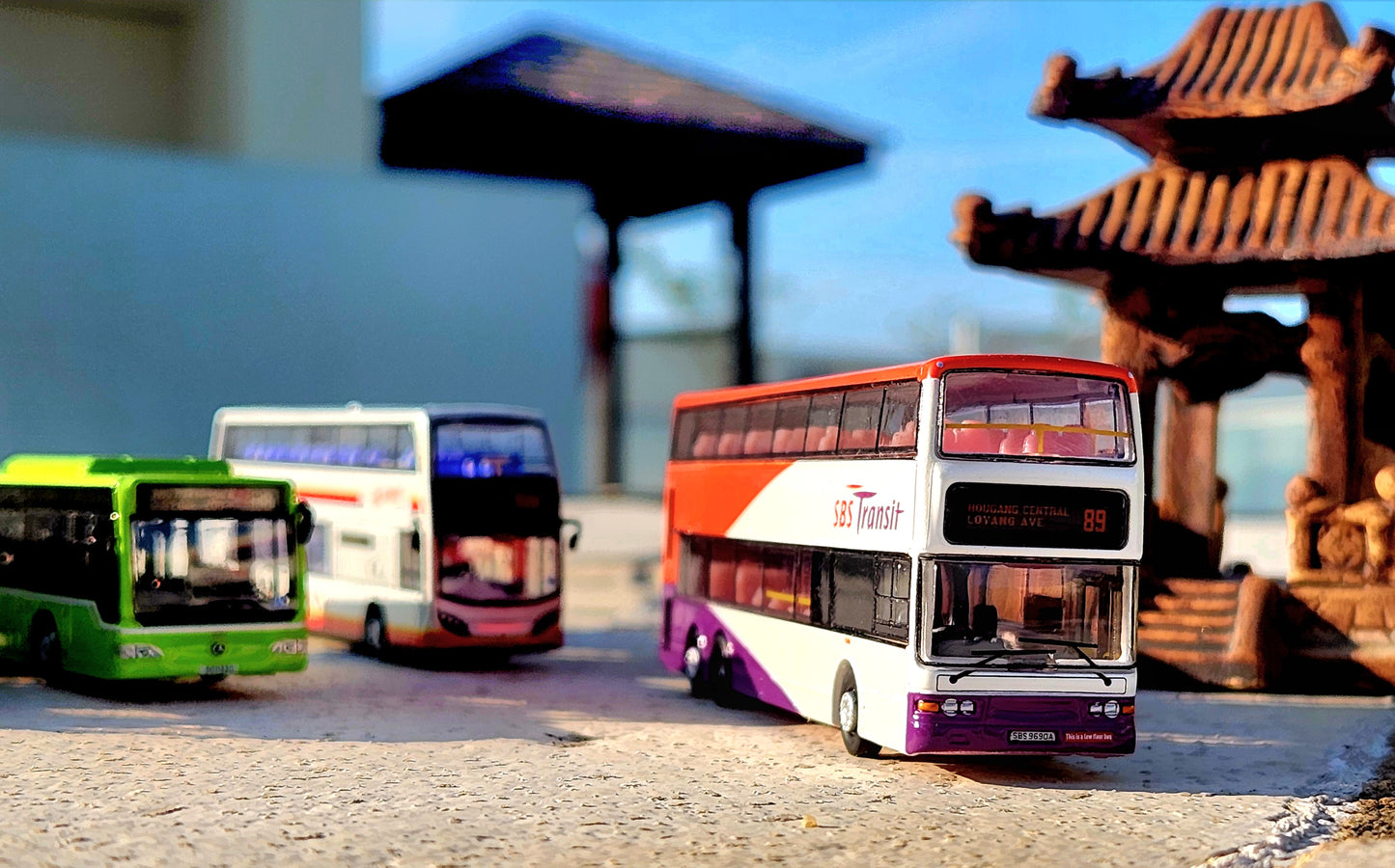 Bus toy  Singapore, service 89