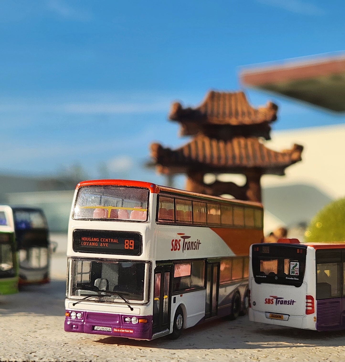 Bus toy  Singapore, service 89
