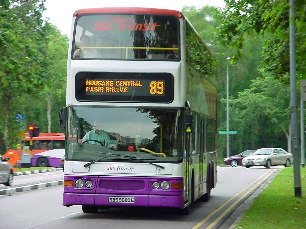 Bus toy  Singapore, service 89