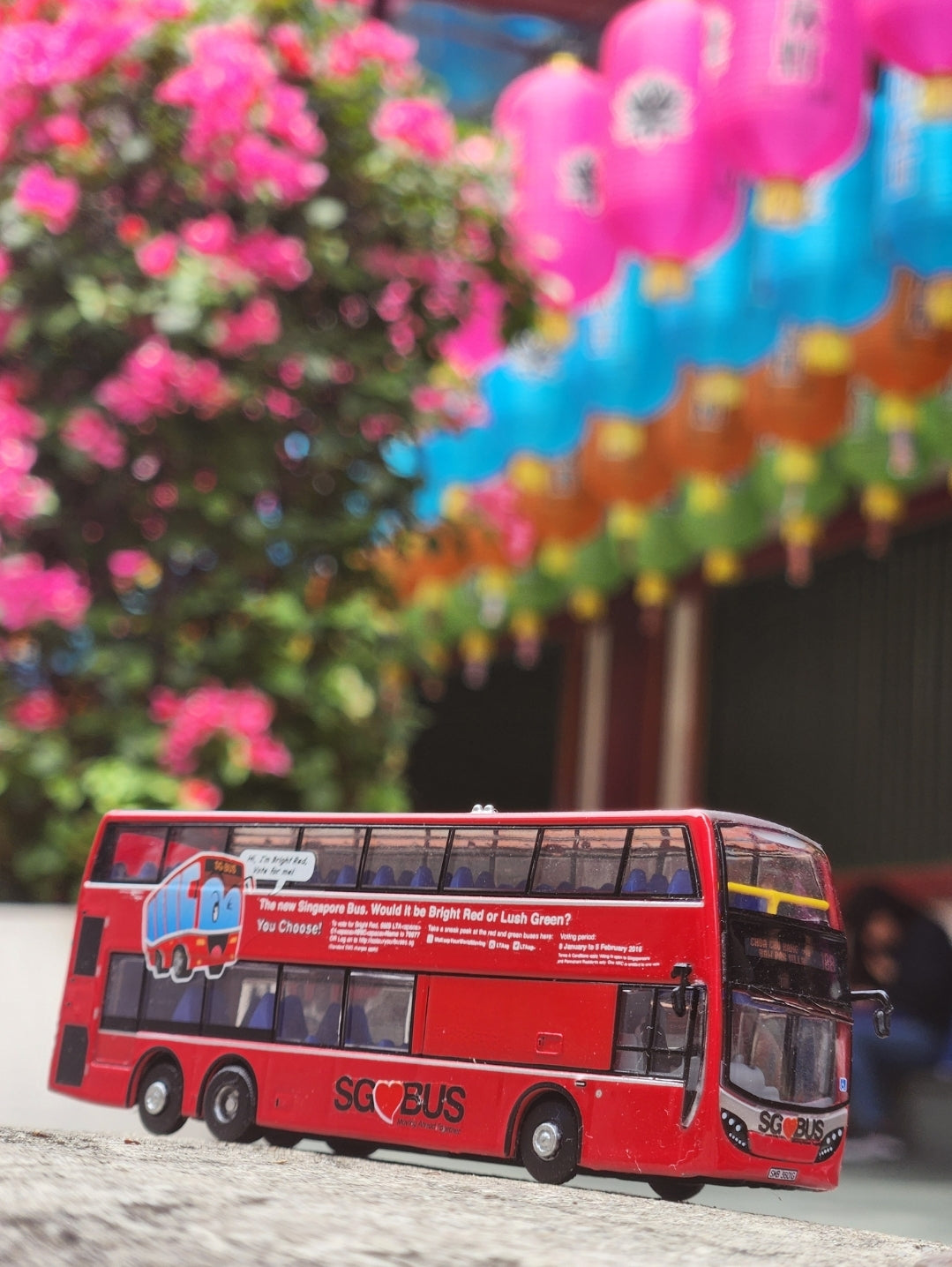 Bus toy combo ,Singapore, service 106 & 188