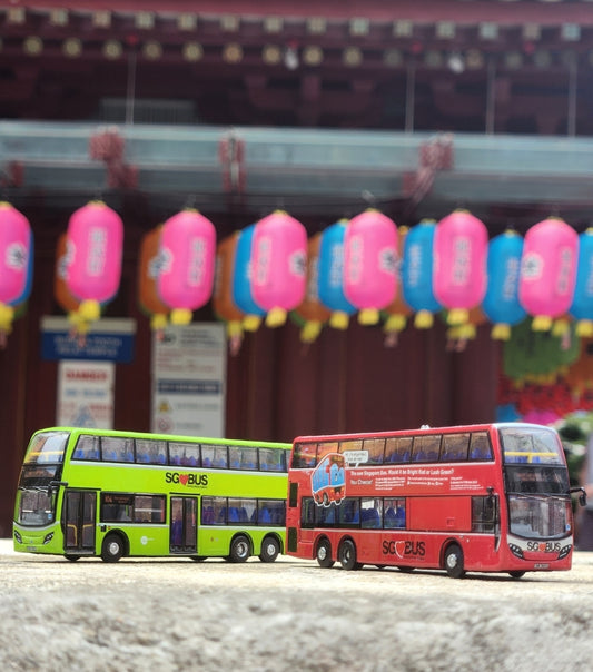 Bus toy combo ,Singapore, service 106 & 188