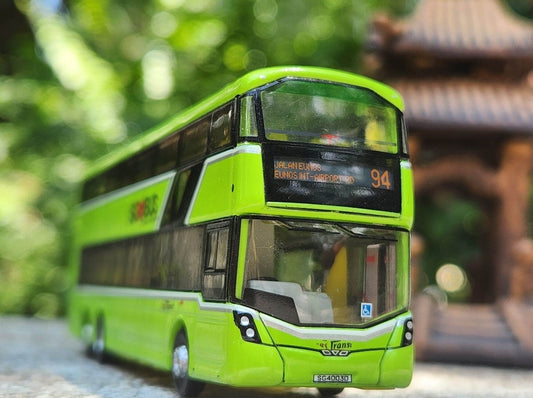 Bus Singapore toy , service 94 ,size 1:64