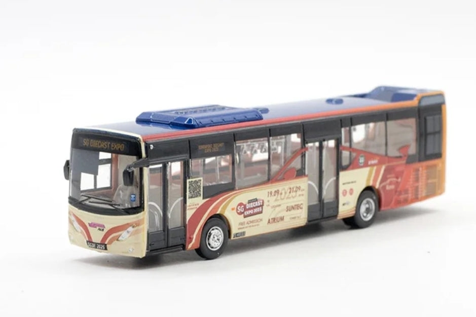 Singapore A&S bus ,toy ,expo edition ,private bus company