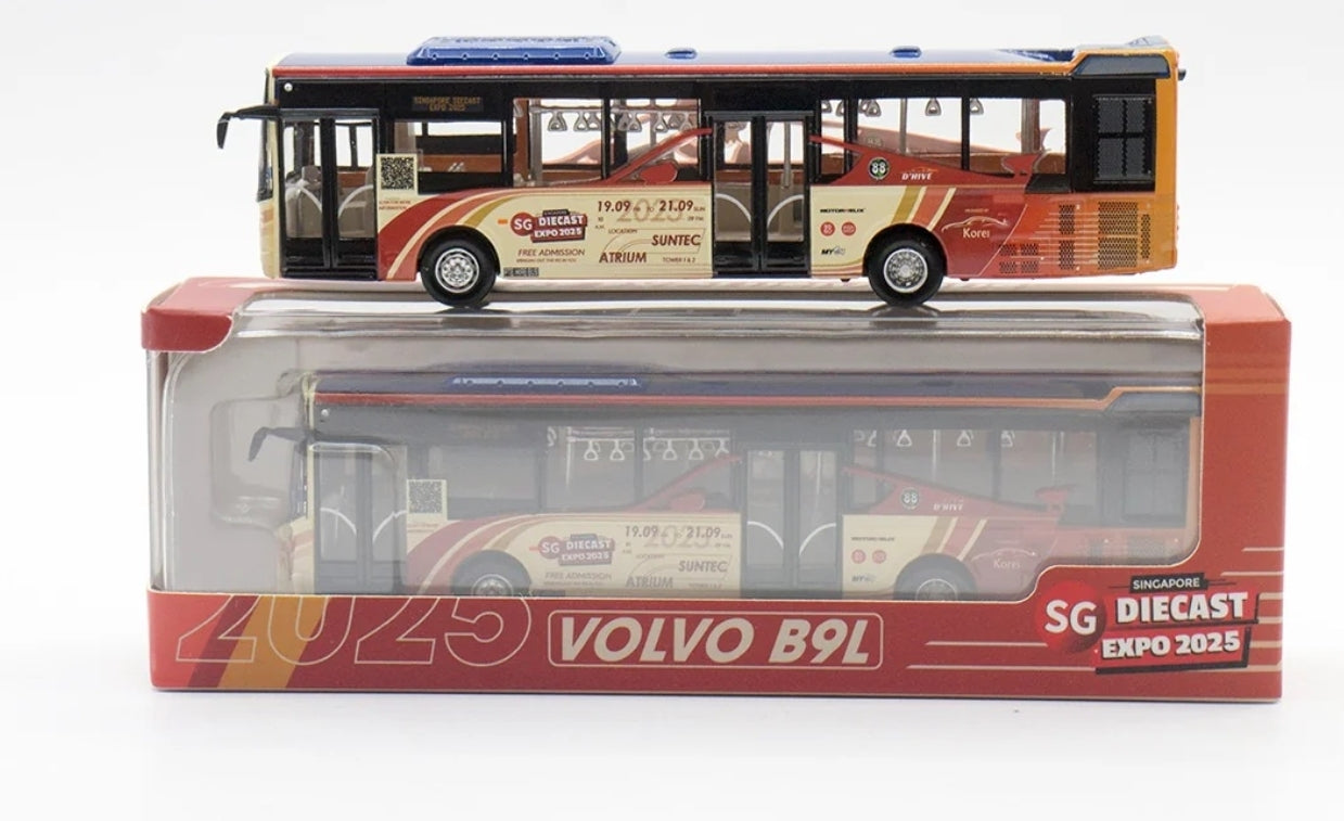 Singapore A&S bus ,toy ,expo edition ,private bus company