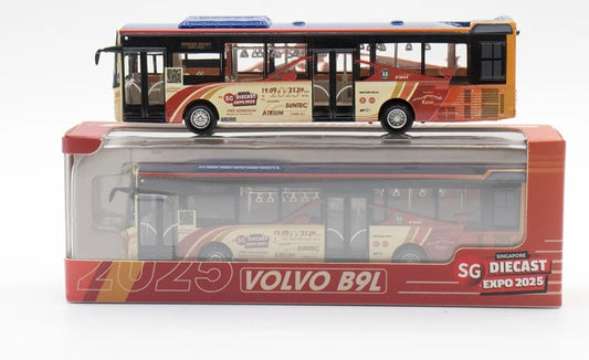 Singapore A&S bus ,toy ,expo edition ,private bus company