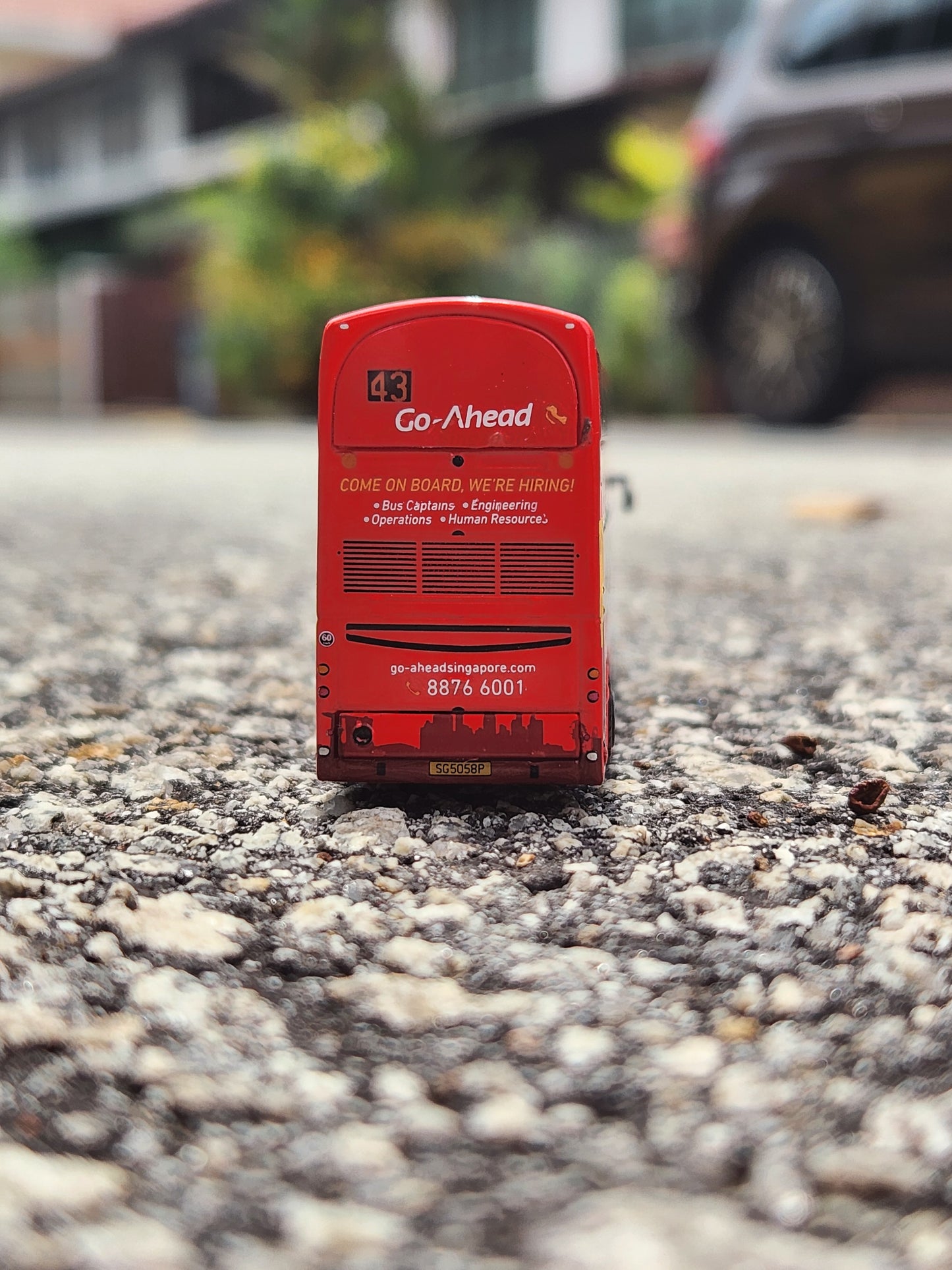 Bus toy Singapore, service 43