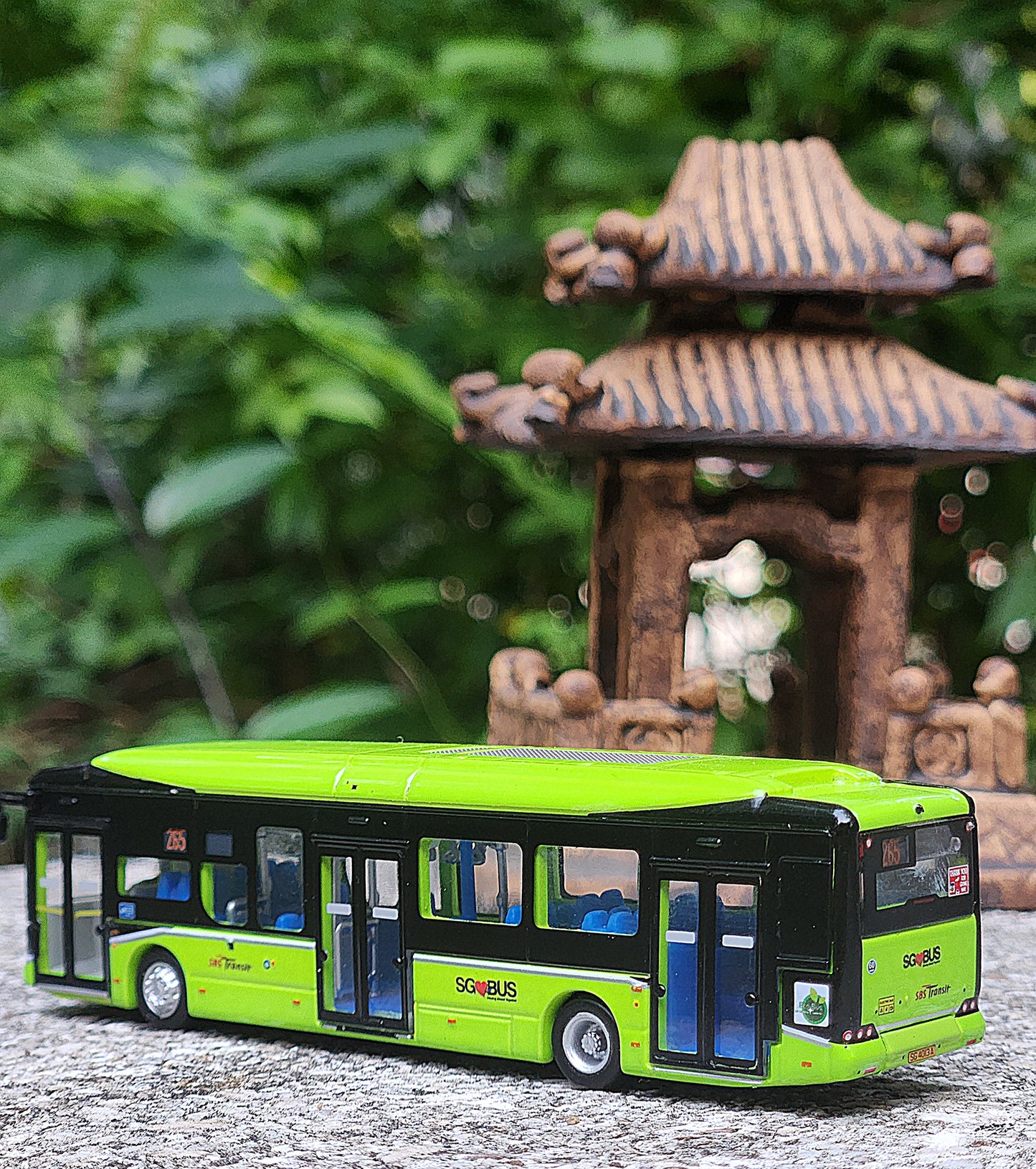 Bus toy Singapore, service 265