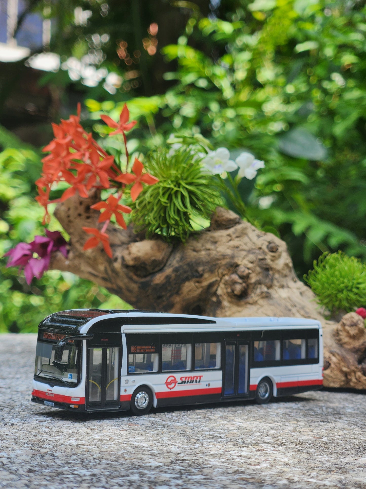 Bus toy ,Singapore, service 188 to Harbour front