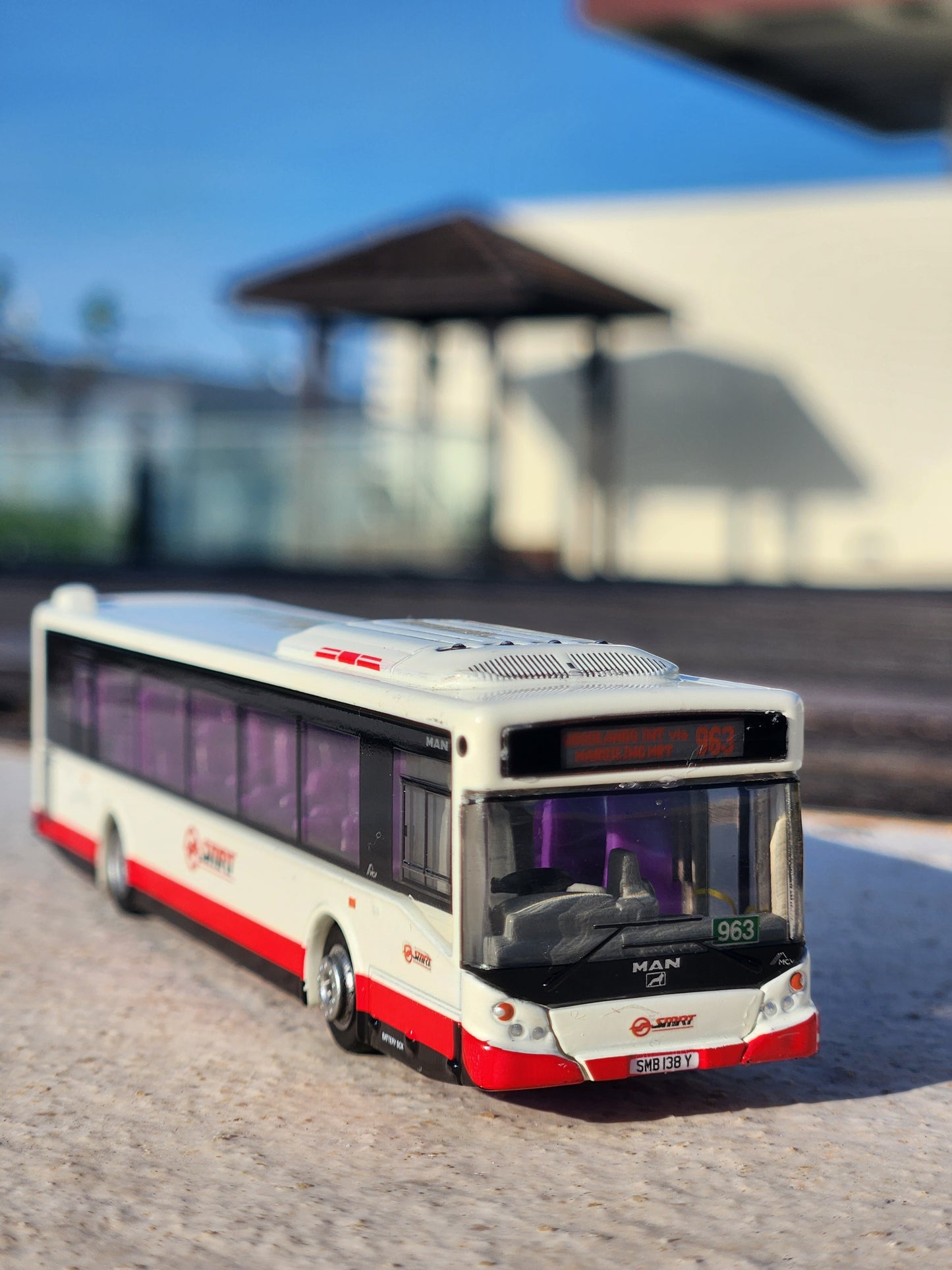 BUS TOY SINGAPORE SERVICE 963