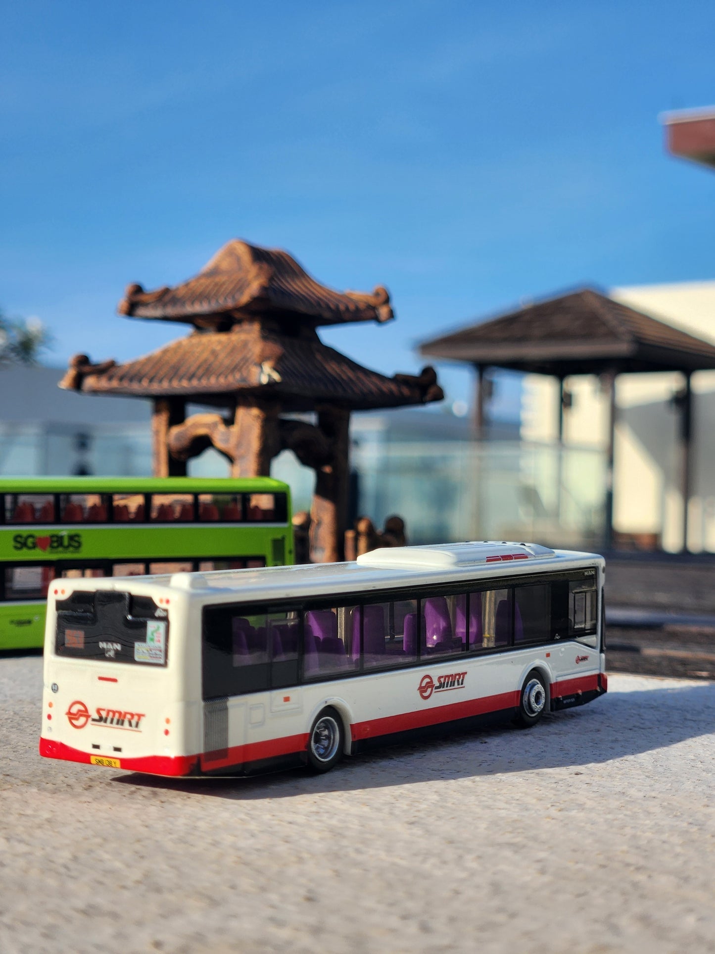 BUS TOY SINGAPORE SERVICE 963