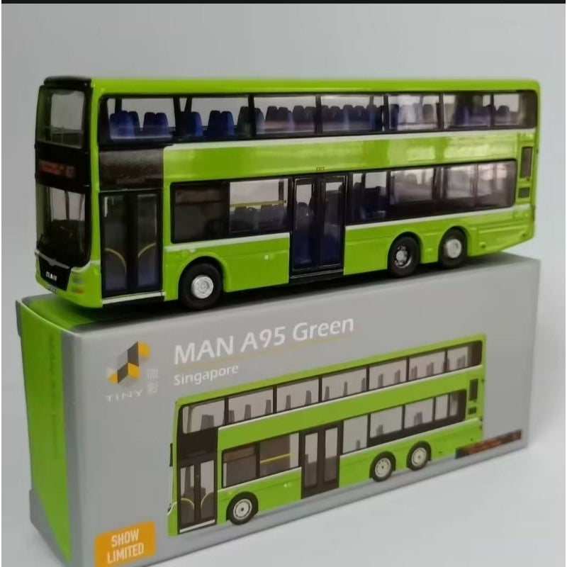 Bus toy Singapore, service 67 MAN Model mustag