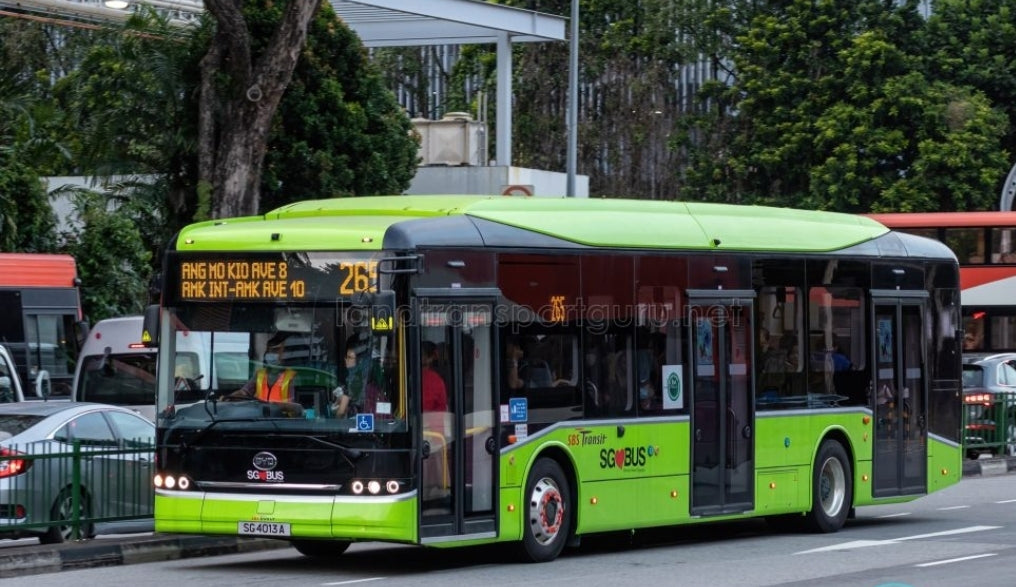 Bus Toy Singapore, service:ON TEST