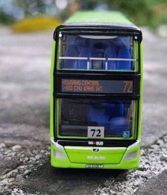 Bus toy ,service 72, Singapore