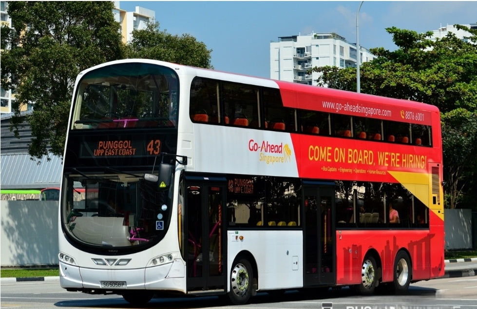 Bus toy Singapore, service 43