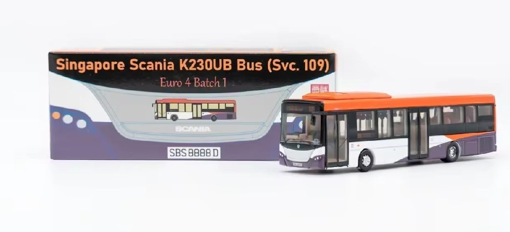 BUS TOY SINGAPORE SERVICE 109 TO CHANGI VILLAGE