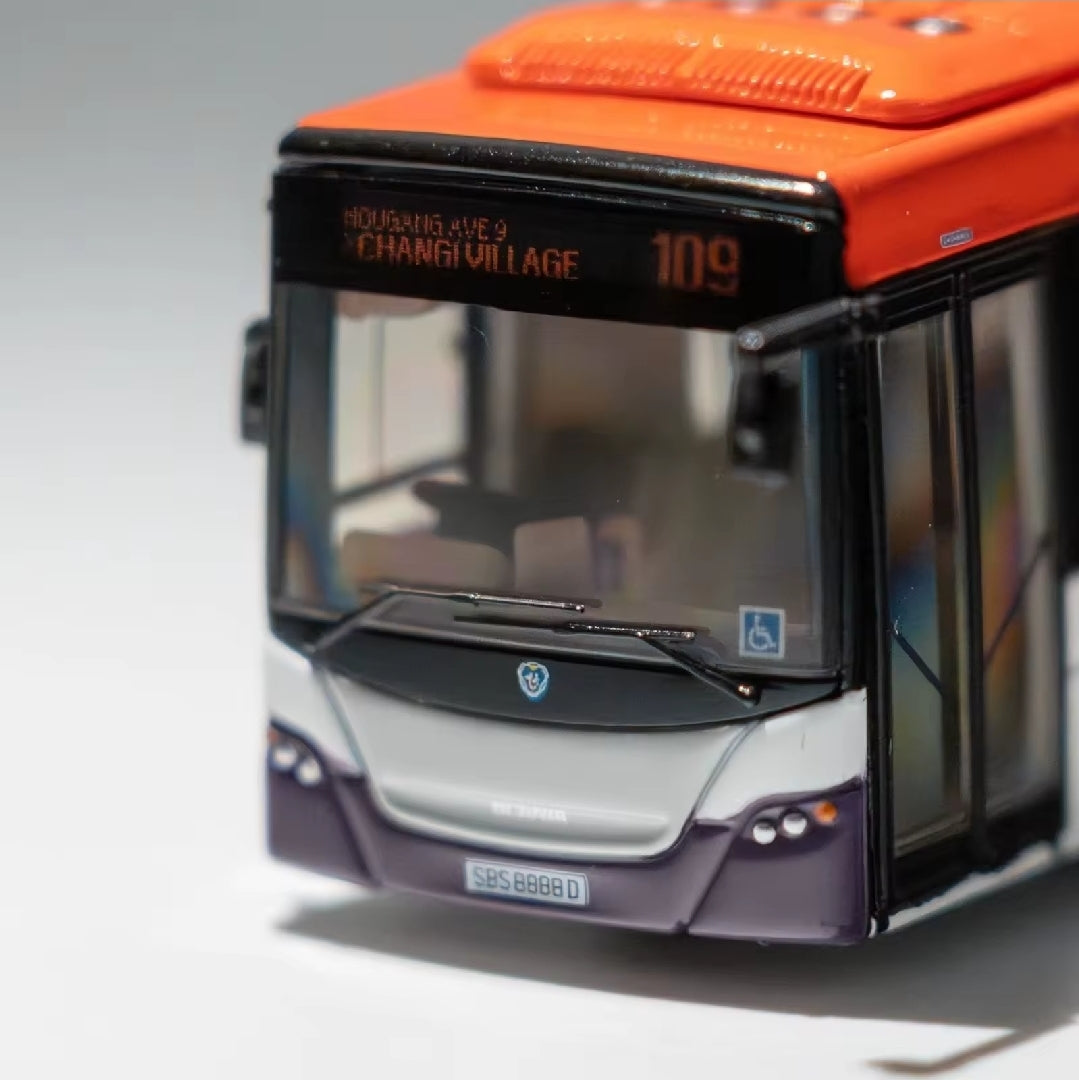 BUS TOY SINGAPORE SERVICE 109 TO CHANGI VILLAGE