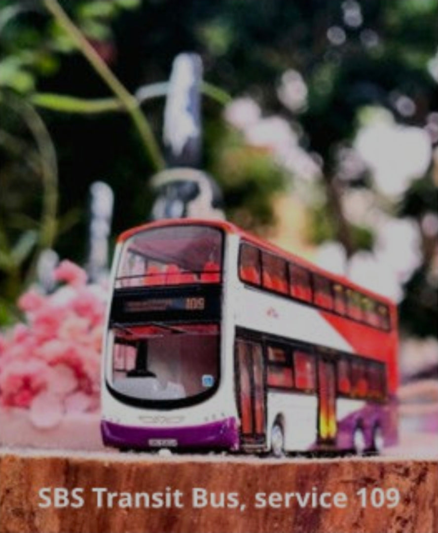 Bus toy , Singapore bus ,service 109