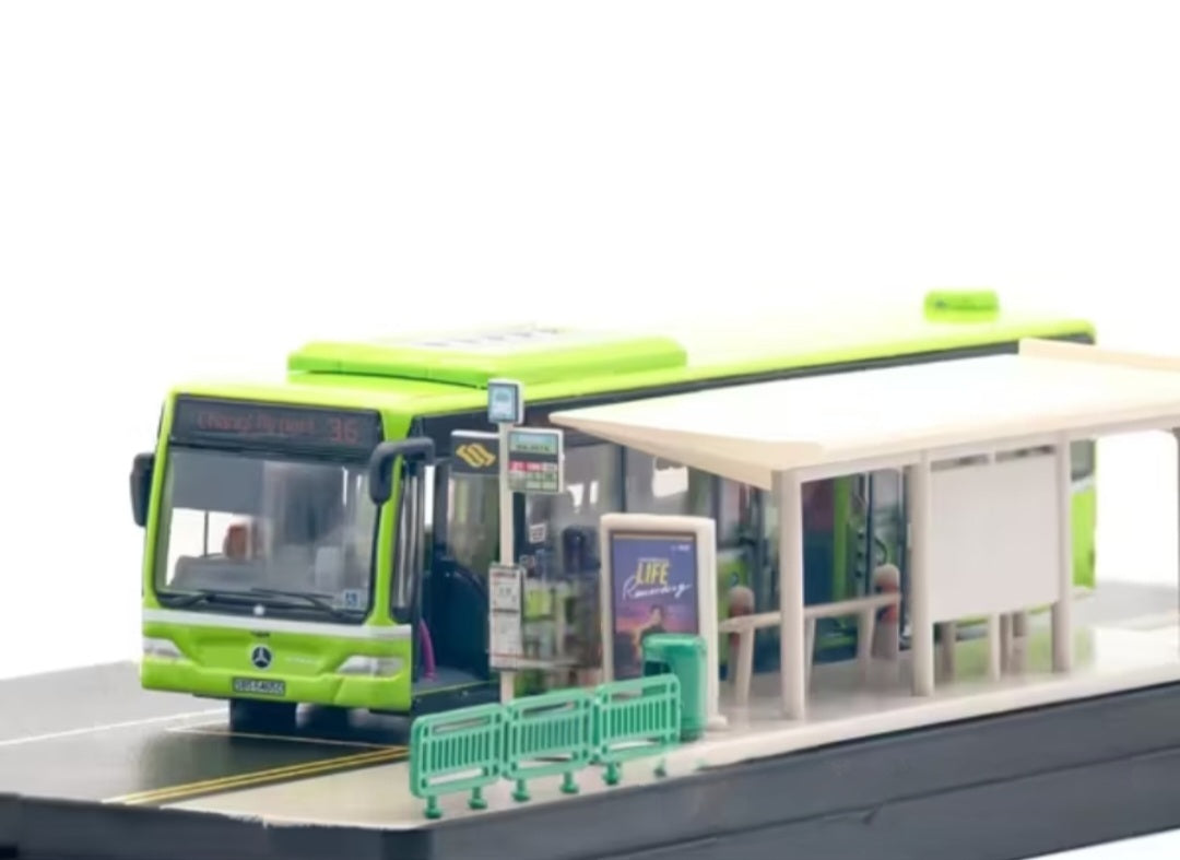 Bus toy Singapore service 36 ,limited edition, premium 👌