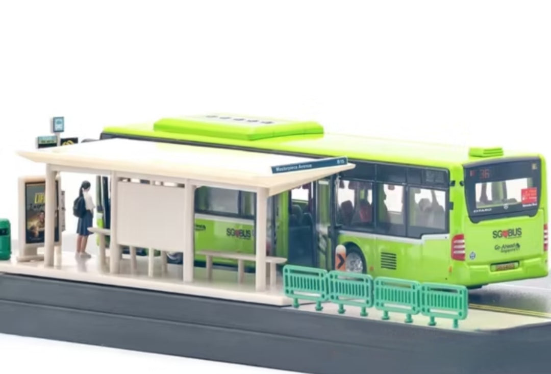 Bus toy Singapore service 36 ,limited edition, premium 👌