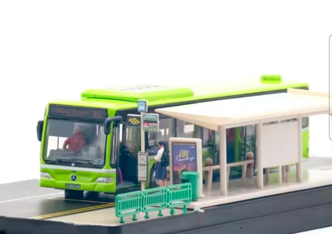 Bus toy Singapore service 36 ,limited edition, premium 👌