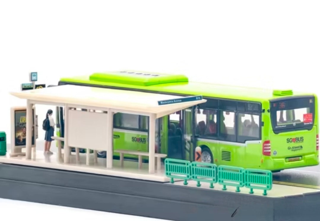 Bus toy Singapore service 36 ,limited edition, premium 👌