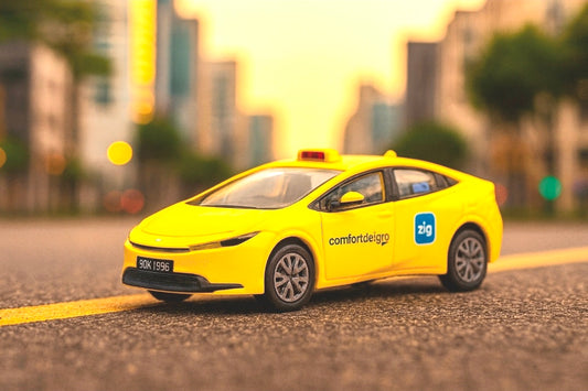 Taxi toy Singapore yellow, ComfortDelGro