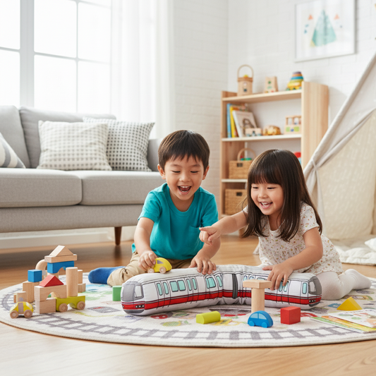 Train booster plush ,Singapore, gift for kids