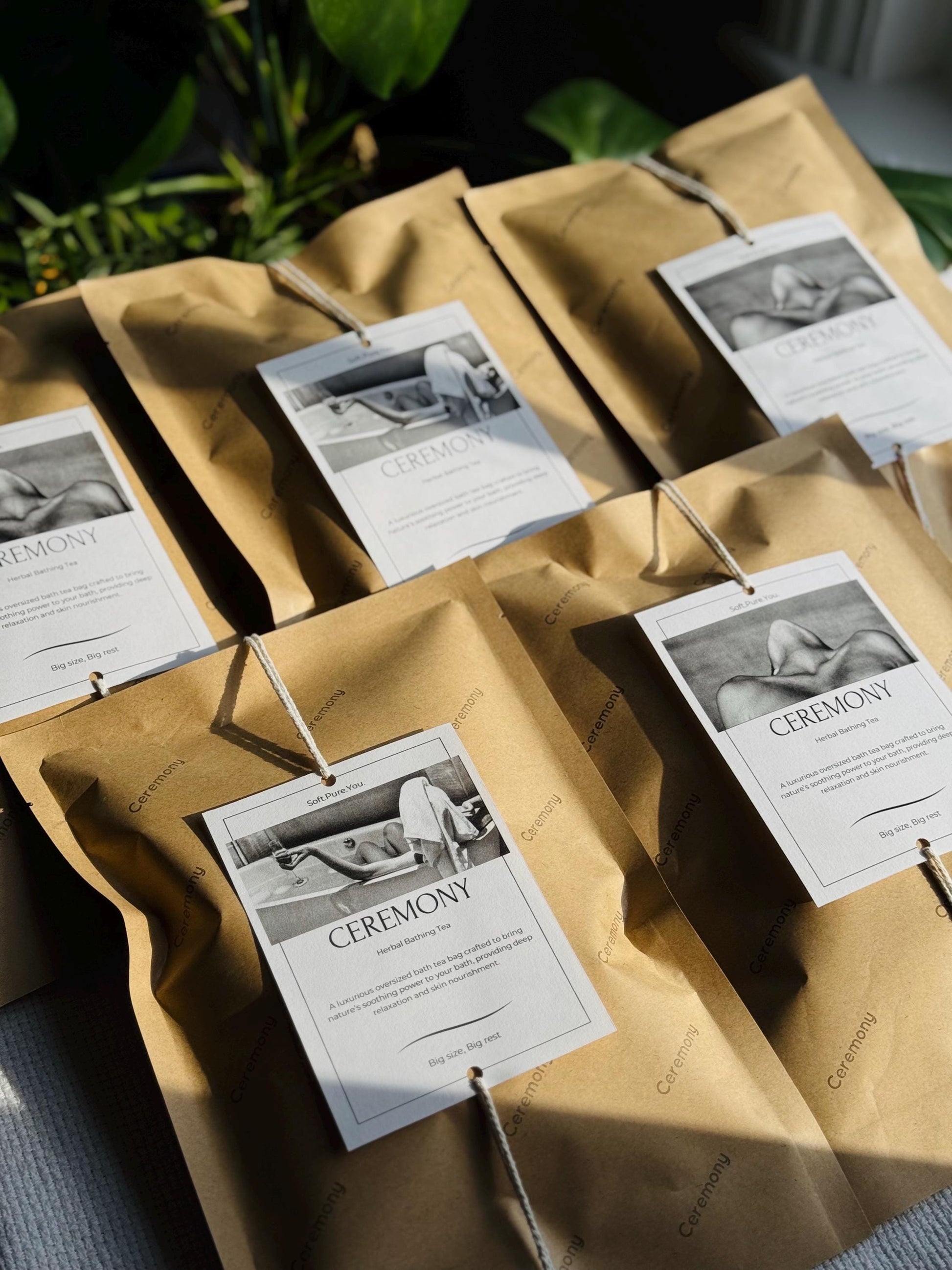 Giant Herbal Bath Tea Bag: Luxury Botanical Soak, Handmade in UK