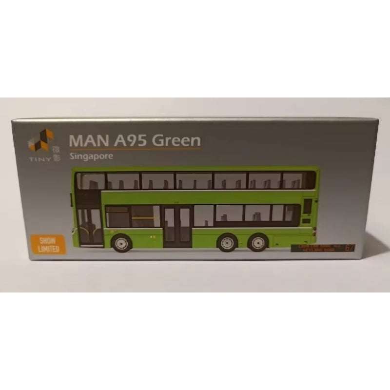 Bus toy Singapore, service 67 MAN Model mustag